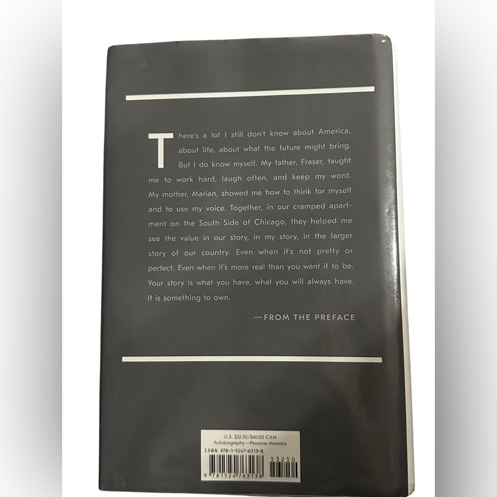 Becoming by Michelle Obama Hardcover - Picture 2 of 3